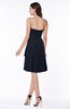 Casual A-line Zipper Chiffon Knee Length Ruching Bridesmaid Dresses