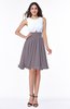 Cute A-line Sleeveless Zipper Chiffon Ruching Plus Size Bridesmaid Dresses