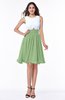 Cute A-line Sleeveless Zipper Chiffon Ruching Plus Size Bridesmaid Dresses
