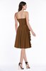 Traditional A-line Sweetheart Sleeveless Chiffon Knee Length Plus Size Bridesmaid Dresses