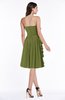 Traditional A-line Sweetheart Sleeveless Chiffon Knee Length Plus Size Bridesmaid Dresses