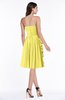 Traditional A-line Sweetheart Sleeveless Chiffon Knee Length Plus Size Bridesmaid Dresses