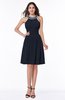 Glamorous Sleeveless Zipper Knee Length Ribbon Bridesmaid Dresses
