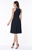 Glamorous Sleeveless Zipper Knee Length Ribbon Bridesmaid Dresses