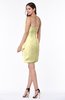 Sexy Column Sleeveless Chiffon Short Ruching Plus Size Bridesmaid Dresses