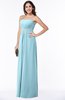 Sexy A-line Sleeveless Zipper Chiffon Floor Length Plus Size Bridesmaid Dresses