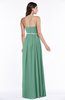 Sexy A-line Sleeveless Zipper Chiffon Floor Length Plus Size Bridesmaid Dresses