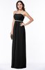 Sexy A-line Sleeveless Zipper Chiffon Floor Length Plus Size Bridesmaid Dresses