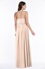 Sexy A-line Sleeveless Zipper Chiffon Floor Length Plus Size Bridesmaid Dresses