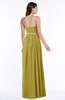Sexy A-line Sleeveless Zipper Chiffon Floor Length Plus Size Bridesmaid Dresses