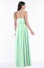 Sexy A-line Sleeveless Zipper Chiffon Floor Length Plus Size Bridesmaid Dresses