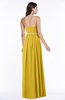 Sexy A-line Sleeveless Zipper Chiffon Floor Length Plus Size Bridesmaid Dresses