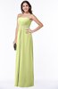 Sexy A-line Sleeveless Zipper Chiffon Floor Length Plus Size Bridesmaid Dresses