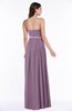 Sexy A-line Sleeveless Zipper Chiffon Floor Length Plus Size Bridesmaid Dresses