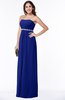 Sexy A-line Sleeveless Zipper Chiffon Floor Length Plus Size Bridesmaid Dresses