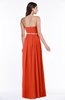 Sexy A-line Sleeveless Zipper Chiffon Floor Length Plus Size Bridesmaid Dresses