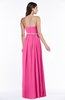 Sexy A-line Sleeveless Zipper Chiffon Floor Length Plus Size Bridesmaid Dresses