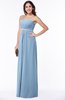 Sexy A-line Sleeveless Zipper Chiffon Floor Length Plus Size Bridesmaid Dresses