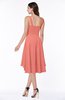 Elegant A-line Sleeveless Zip up Rhinestone Plus Size Bridesmaid Dresses