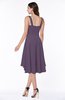 Elegant A-line Sleeveless Zip up Rhinestone Plus Size Bridesmaid Dresses