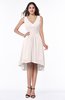 Elegant A-line Sleeveless Zip up Rhinestone Plus Size Bridesmaid Dresses