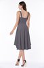 Elegant A-line Sleeveless Zip up Rhinestone Plus Size Bridesmaid Dresses