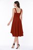 Elegant A-line Sleeveless Zip up Rhinestone Plus Size Bridesmaid Dresses
