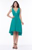 Elegant A-line Sleeveless Zip up Rhinestone Plus Size Bridesmaid Dresses