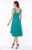 Elegant A-line Sleeveless Zip up Rhinestone Plus Size Bridesmaid Dresses
