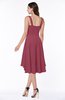 Elegant A-line Sleeveless Zip up Rhinestone Plus Size Bridesmaid Dresses