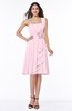Traditional Asymmetric Neckline Sleeveless Zip up Chiffon Flower Bridesmaid Dresses