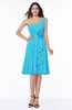 Traditional Asymmetric Neckline Sleeveless Zip up Chiffon Flower Bridesmaid Dresses