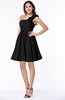 Modern A-line One Shoulder Sleeveless Zipper Chiffon Plus Size Bridesmaid Dresses