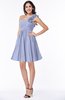 Modern A-line One Shoulder Sleeveless Zipper Chiffon Plus Size Bridesmaid Dresses