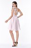 Modern A-line One Shoulder Sleeveless Zipper Chiffon Plus Size Bridesmaid Dresses