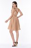 Modern A-line One Shoulder Sleeveless Zipper Chiffon Plus Size Bridesmaid Dresses