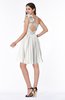 Modern A-line One Shoulder Sleeveless Zipper Chiffon Plus Size Bridesmaid Dresses