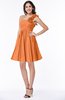 Modern A-line One Shoulder Sleeveless Zipper Chiffon Plus Size Bridesmaid Dresses