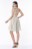 Modern A-line One Shoulder Sleeveless Zipper Chiffon Plus Size Bridesmaid Dresses