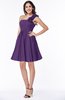 Modern A-line One Shoulder Sleeveless Zipper Chiffon Plus Size Bridesmaid Dresses