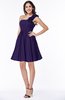 Modern A-line One Shoulder Sleeveless Zipper Chiffon Plus Size Bridesmaid Dresses