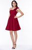 Modern A-line One Shoulder Sleeveless Zipper Chiffon Plus Size Bridesmaid Dresses