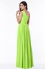 Elegant Asymmetric Neckline Chiffon Floor Length Pleated Plus Size Bridesmaid Dresses