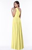 Elegant Asymmetric Neckline Chiffon Floor Length Pleated Plus Size Bridesmaid Dresses