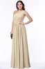 Elegant Asymmetric Neckline Chiffon Floor Length Pleated Plus Size Bridesmaid Dresses