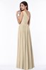 Elegant Asymmetric Neckline Chiffon Floor Length Pleated Plus Size Bridesmaid Dresses