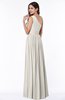 Elegant Asymmetric Neckline Chiffon Floor Length Pleated Plus Size Bridesmaid Dresses