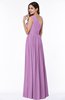 Elegant Asymmetric Neckline Chiffon Floor Length Pleated Plus Size Bridesmaid Dresses