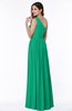 Elegant Asymmetric Neckline Chiffon Floor Length Pleated Plus Size Bridesmaid Dresses