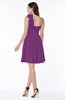 Modern A-line Asymmetric Neckline Sleeveless Zip up Flower Plus Size Bridesmaid Dresses